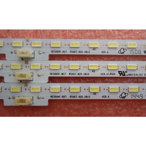 Led backlight screen LED50X1A RSAG7.820.5815 HE500HFB54/S3 article lamp 1pcs=72led 607mm