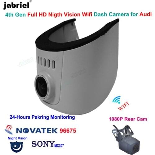 2K Night Vision Wifi 24H dash camera car dvr for audi RS 3 4 5 6 7 S3 S4 S6 S7 S8 a1 a3 a4 a5 a6 a7 a8 q3 q5 q7 q8 tt 2016 2020