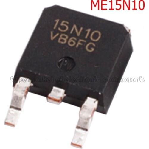 10PCS ME15N10-G ME15N10 TO-252 TO252 15N10 mosfet new and original