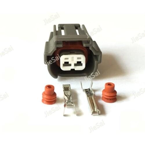 Sumitomo DL 090 2 Pin Female Auto Connector Waterproof Fuel Injector Car Plug 6195-0043 For Honda VW Santana Passat B5