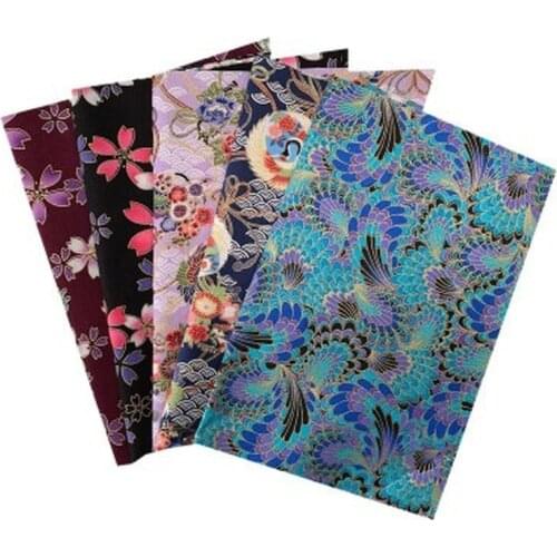 4/5Pcs/Set Floral Print Sewing Patchwork Cloth Material Cotton Fabric Handmade Vintage Mixed Style Sewing Patchwork 20*25CM