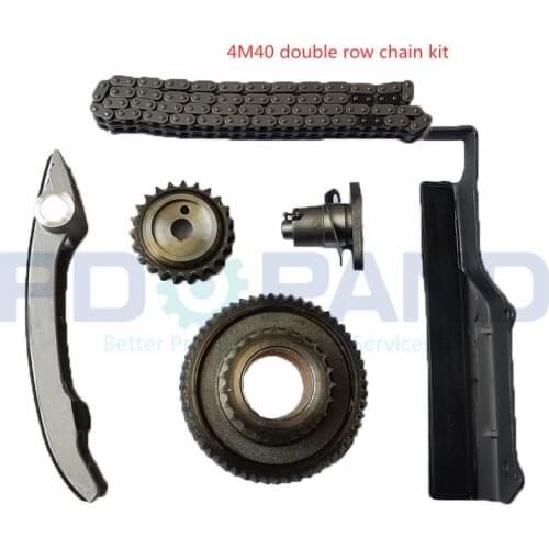 4M40 4M40T 4M40-T Double Row Timing Chain Tensioner Kit for Mitsubishi MONTERO PAJERO SHOGUN TRITON SOHC 8V 2.8TD 1993-2002
