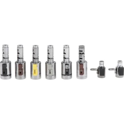 8 Pieces Auto Transmission Solenoid Repair Parts Set For Beatles 03-10 1.8L