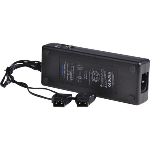 16.8V D-Tap Battery Power Adapter D-Type Dual Charger for Sony V-Lock /V-Mount Battery BP-U65, BP-U68 Video Camcorder Battery