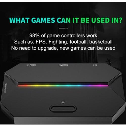 G6L Electronic Machine Accessories Wired Keyboard Mouse Converter Adapters Enduring Practical Parts Components