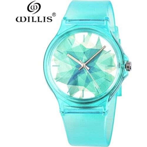 30M Waterproof Fashion Casual Transparent Watch Jelly Small Fresh Children Kids Boys Watch Girls Women Dress Wristwatch Relojes