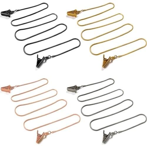 Gold/Silver Color Cross Snake Chain Sunglasses Chains Necklace Reading Glasses Cord Holder Neck Strap Rope For Eyewear