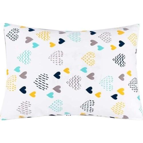 HUYU Baby Pillowcase Ultra Soft Cotton Kids Toddler Cot Bed Sleeping Pillow Cover Envelope Style Travel Pillowcase for Girls