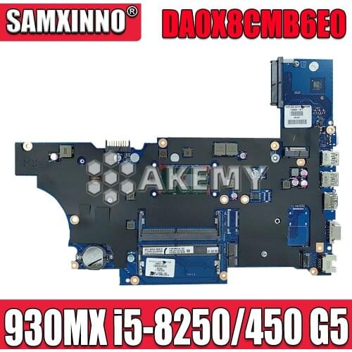 For HP ProBook 450 G5 470 G5 430 G5 Motherboard i5-8250U DA0X8CMB6E0 L00824-001 L00824-501 L00824-601 Tested working