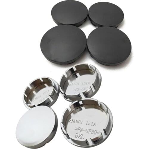 4pcs/Set 56mm Car Wheel Center Hub Caps Universal ABS Vehicle Tyre Tire Rim Cover Protector Decorations