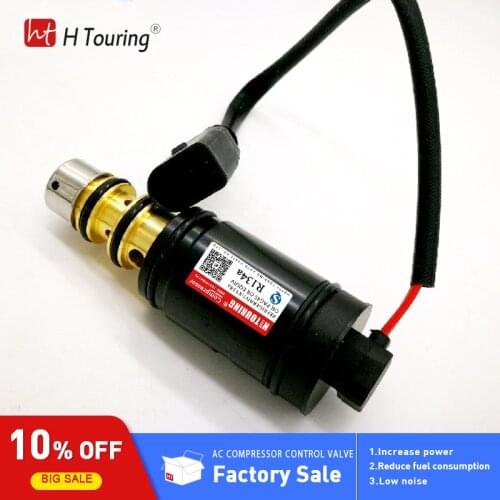 CAR AUTO Air Conditioning Compressor Electric Control Valve Solenoid Valve 6SEU16C 7SEU17C for Volkswagen Polo Touaregs 4.2