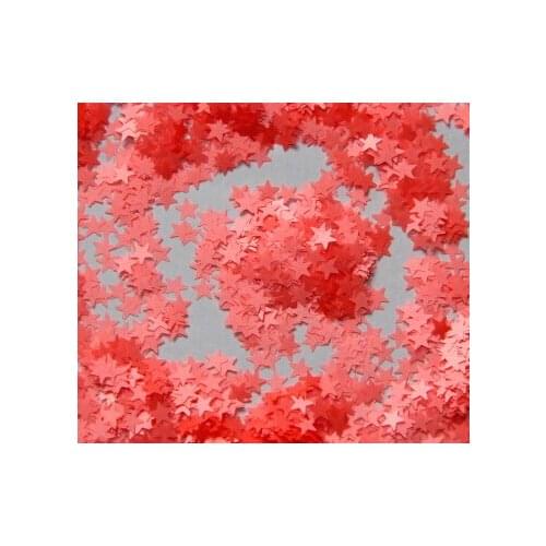 Matte Neon Orange Stars Slices 3mm glitter nail polish supplies sample