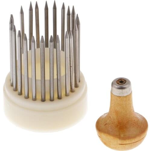 Heavy Duty Steel Diamond Setting Beading Tools Jewelry Stone Set Beaders 23 Piece Set