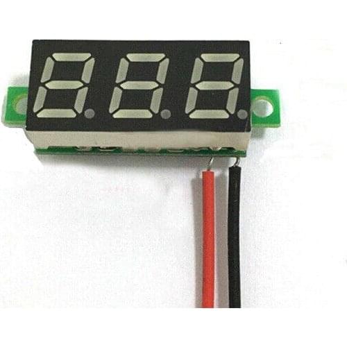 New 0.28 Inch Mini DC 2.5V~30V Tester Meter Voltmeter Voltage Digital Red LED
