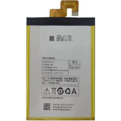 Original ANTIRR Real 4000mAh BL223 battery Batterie for Lenovo Vibe Z2 Pro k920 K80 K80M K7