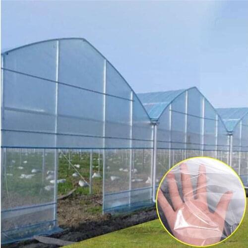 PE Greenhouse Film Garden Greenhouse Growhouse Covers Frame Vegetable Plant Flowers Grow Poly Film Cover Rain-proof Keep Warm