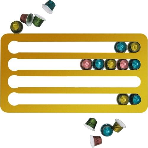 Coffee Capsule Holder Stand Rotary Coffee Pod Tower Rack Rotatable Coffee Pod Storage Shelves Storage 24/40PCS Capsule