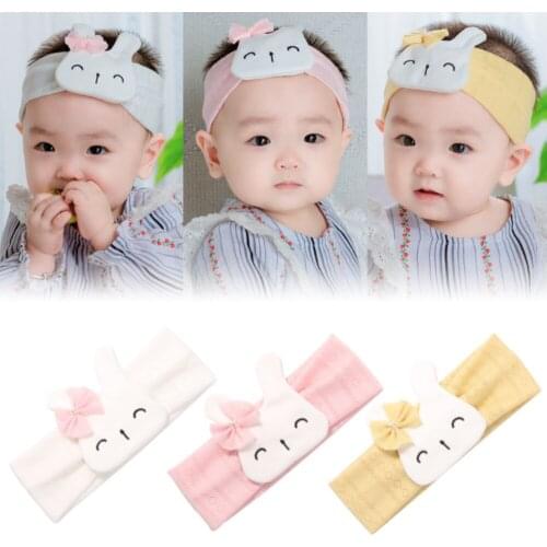 1 PCS Baby Girl Rabbit Star Flower Headband Hair Accessories Clothes Band Newborn Headwear Headwrap Hairband Infant Gift