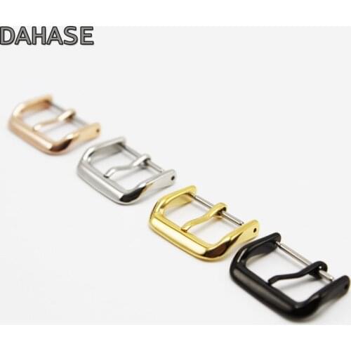 Watch Band Buckle for Watch Strap Clasp Polishing Stainless Steel Replacement Repair Parts 10mm 12mm 14mm 16mm 18mm 20mm 22mm