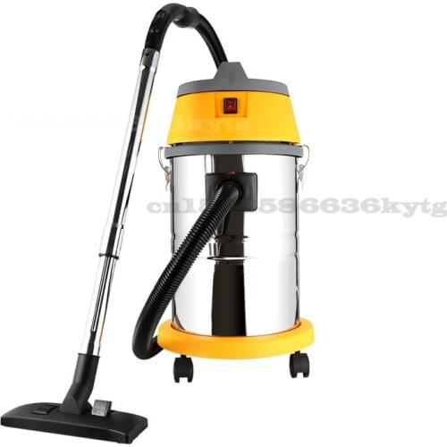 30L 1600W Powerful Commercial handheld car vacuum cleaner Household Wet/Dry/Blowing wind 3 Uses Carpet stainless steel cleaner