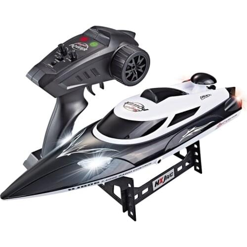 HJ806B 35KM/H Electric RC Boat High Speed Radio Remote Control Boats Speedboat Racing Ship Steerable Adults RC Toy VS FT012
