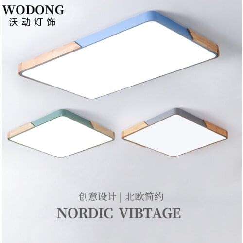 Modern led ceiling light Living Room Bedside Aluminum balcony porch restaurant lighting light ceiling light fans luminaria