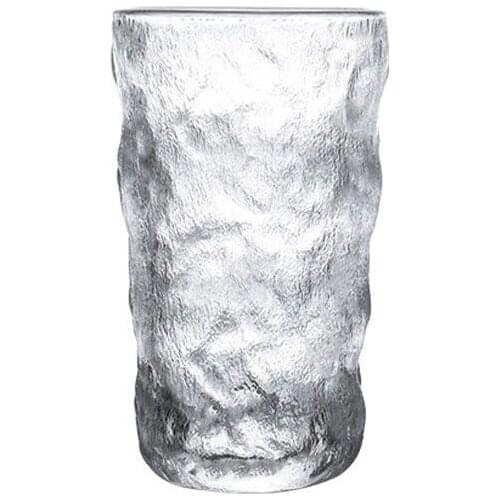 Glass cups glacier waterfall texture transparent simple fashion red wine brandy vodka whisky tequila Drinks cocktail coffee cups