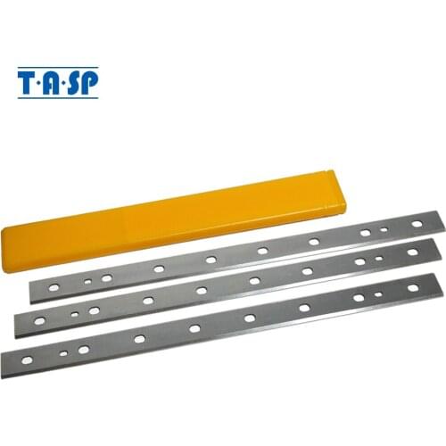 TASP 3pcs 13'' HSS Double Edge Planer Blades 333x22x1.6mm Replacement Thickness Planer Knives for DeWalt DW735 7352 735X
