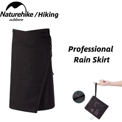 Naturehike Waterproof Skirt Lightweight 120g Outdoor Hiking Camping Poncho Breathable Wear-Resistant Apron Raincoat NH21YJ001