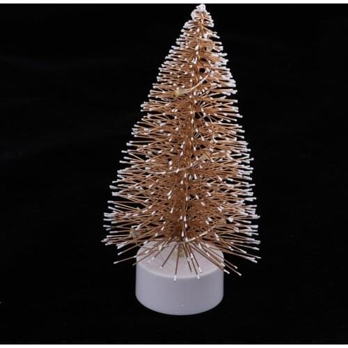 1 12 Mini Artificial Christmas Tree Decor,Christmas Decorations Dollhouse Desktop Decoration Miniature Pine Tree