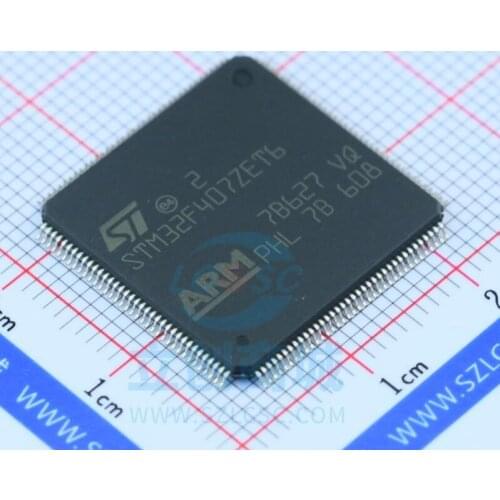 1 Pçs/lote, STM32F407ZET6 STM32F407 LQFP-144, Nova Oiginal Novo Produto original frete grátis entrega rápida