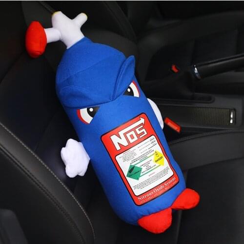 1pcs JDM Doll Bottle Pillow Plush Toy Turbocharger Cushion Decor Backrest Seat Hellaflush Rest Big Pillow