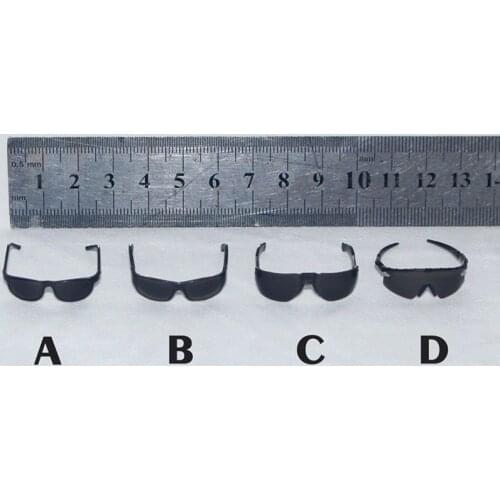 Spot 1/6 Scale Figure Accessories Black Glasses Sunglasses For 12" Male Action Figure Toys Accessory