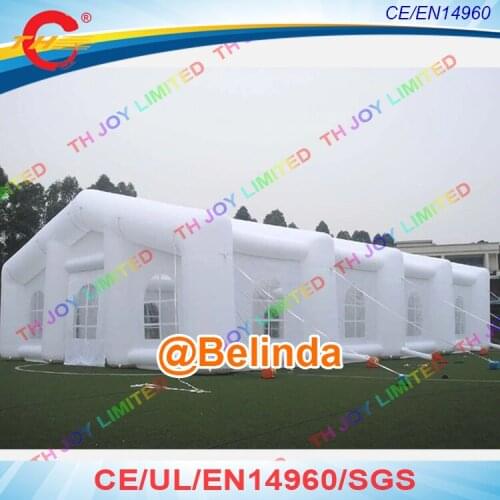 Free shipping to port only, 15x10m inflatable party tent, inflatable trade show tent, inflatable exhibition tent