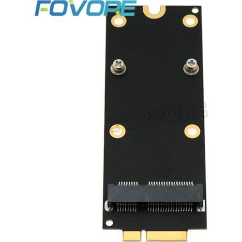 Add On Card mSATA SSD To SATA 7+17Pin Adapter Converter Card Expansion Card for Apple 2012 MacBook Pro MC976 A1425 A1398