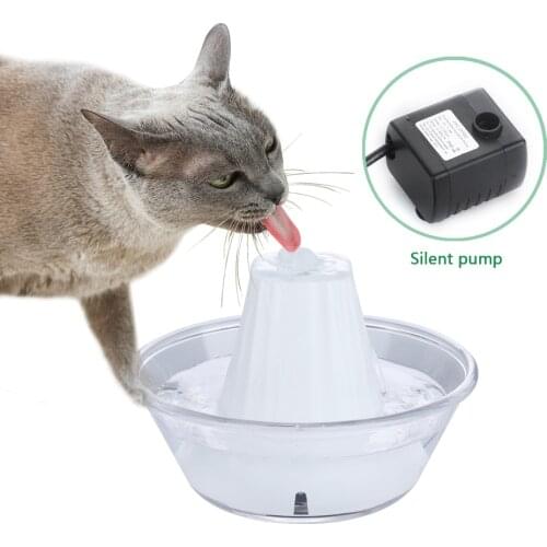 Pet Dog Cat Water Bowl Fountain Electric Automatic Water Feeder Dispenser Container For Dogs Cats Drink Auto Feeder Pet Supplies
