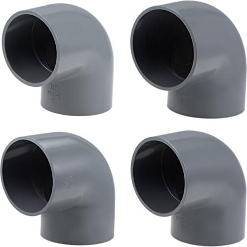 Uxcell 90 Degree PVC Pipe Fitting Elbow Socket PVC Fittings Drainage to Agricultural Irrigation Soilless Cultivation Systems