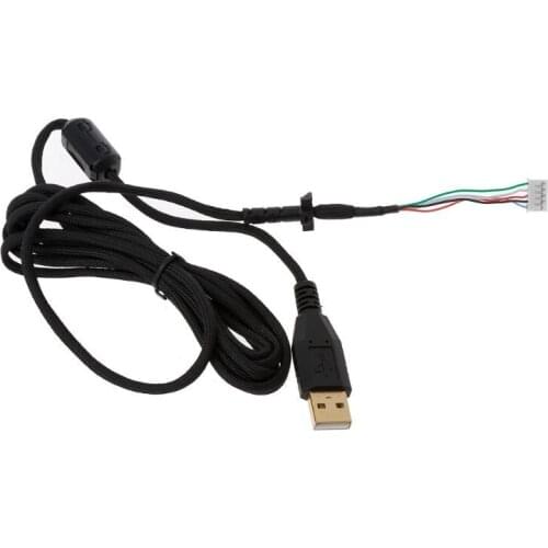 Umbrella Rope Mouse Cables Soft Durable Line For logitech G102 G PRO Wired Mouse