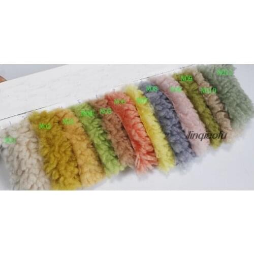 Spot dream big particle cashmere home textile composite flannel garment fabric