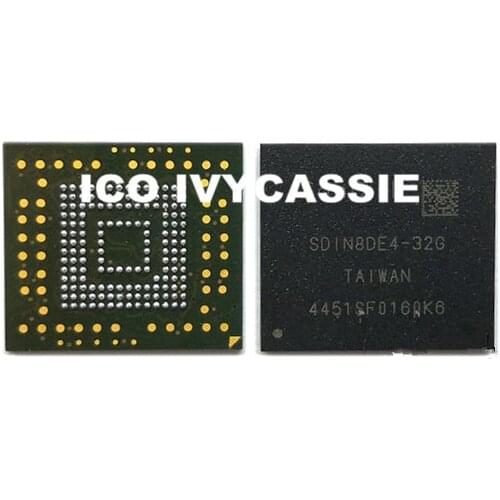 SDIN8DE4-32G eMMC 32GB NAND flash memory IC chip BGA153 Used 100% Tested Good