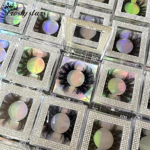 Dower Me 25 mm Mink Eyelashes Extension Vendor Fluffy 3d Mink Lashes Wholesale False Eyelashes Wispy Fake Lashes Bulk