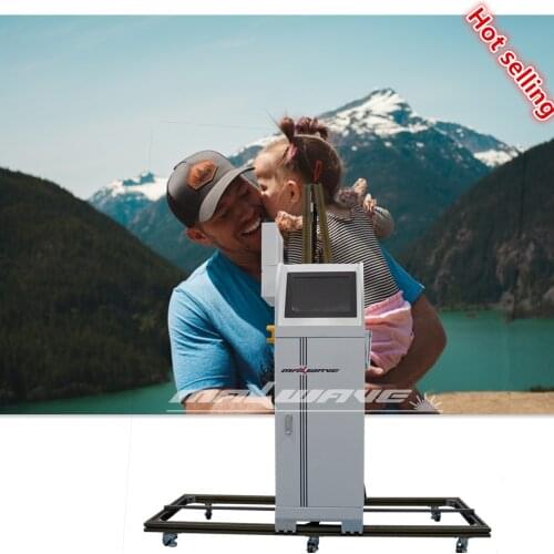 Indoor Outdoor CMYK+W UV Wall Printer Wall Printing machine 3D Photo Printing Direct to any vertical wall surface