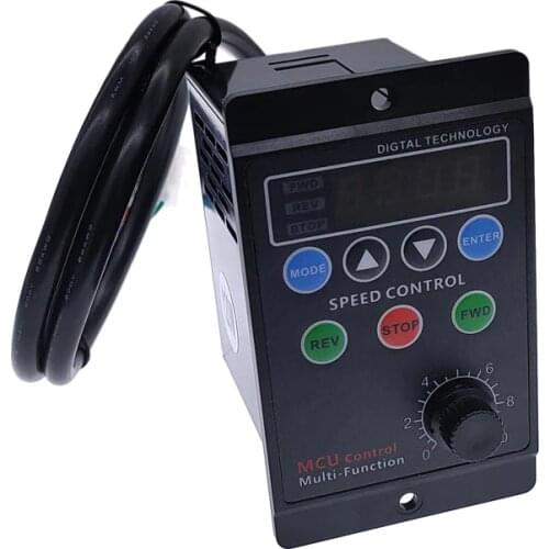 UX-52 Digital display Motor Speed 400W AC 220V Pinpoint Regulator Controller Forward & Backward 50/60hz