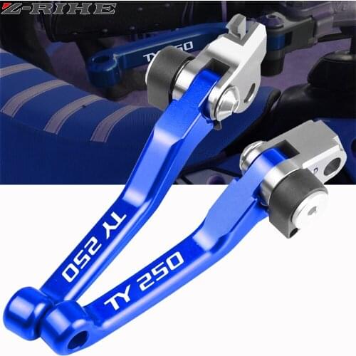 For Yamaha TY250 TY 250 1991 1992 1993 1994 1995 1996 CNC Motorcycle Dirtbike Dirt Pit Bike Motocross Pivot Brake Clutch Levers
