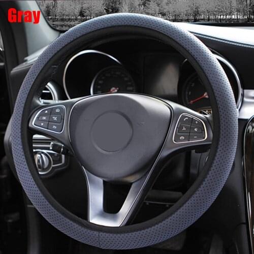 Hot Sale 38cm Universal Massage Particles Car Steering Wheel Cover Protector Anti-Slip Steering Wheel Cover