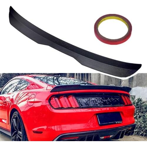 Universal Car Rear Trunk Roof Lip Spoiler Wing ABS Sport Style For Honda Civiv Accord For Audi A3 A4 A6 For Benz Glossy Black