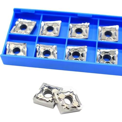 10pcs CNMG120408 HA H01 Aluminum Turning Inserts Blade Carbide CNMG 120408 cnc Lathe Cutter Aluminum Copper Tool