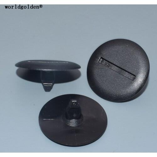 Worldgolden 100pcs plastic clip Body Side Protective Panel Rocker Panel Lining Retaining Clip for Mercedes-Benz 000-991-74-98