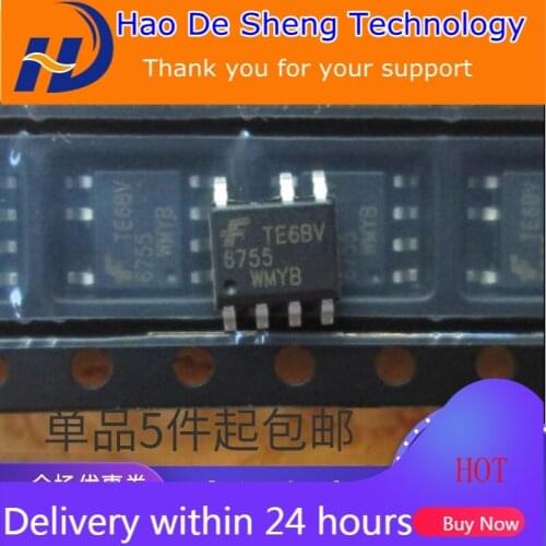 10PCS/LOT FAN6755WMY 6755 SOP7 LCD Power Management IC New Original In Stock