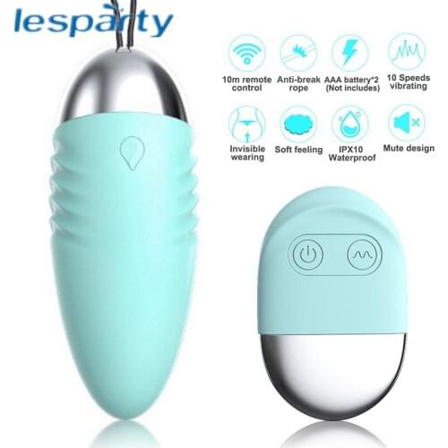 10 Speed Sex Toys for Women Egg Masturbator Wireless Egg Vibrators Erotic Toy Vibrator for Clitoris Massage Sex Remote sex shop